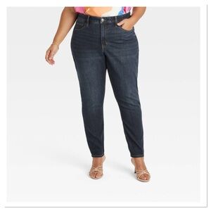 Women’s High Rise Skinny Jeans Ava & Viv Dark Wash